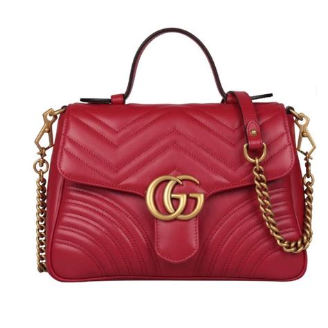 sac gucci femme rouge|gucci shoulder bag.